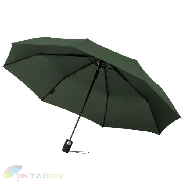 PARASOL PÓŁAUTOMATYCZNY AC 04411018 ciemnozielony