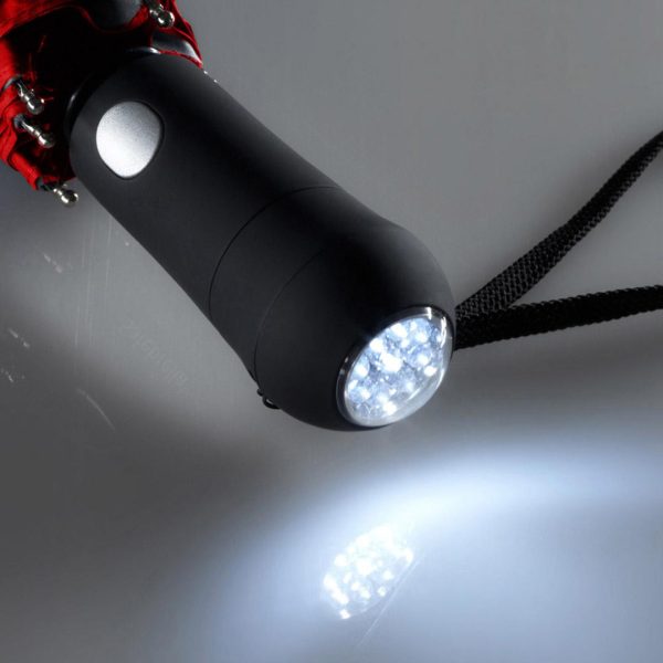 PARASOL FARE® Safebrella® LED 5571 czerwony - obrazek 5