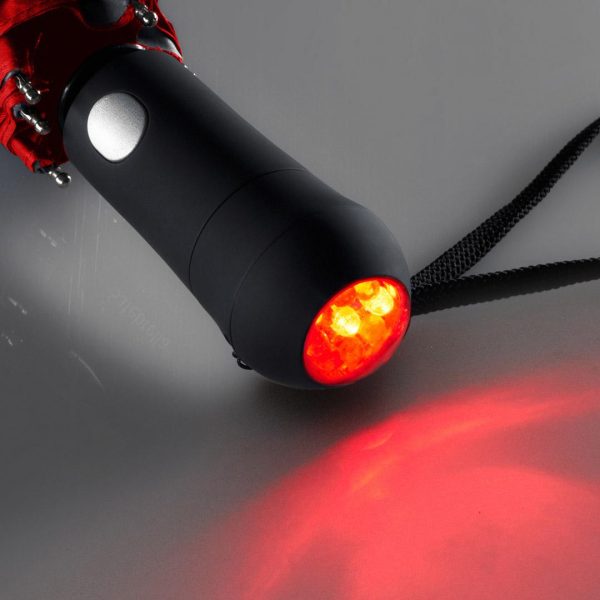 PARASOL FARE® Safebrella® LED 5571 czerwony - obrazek 6