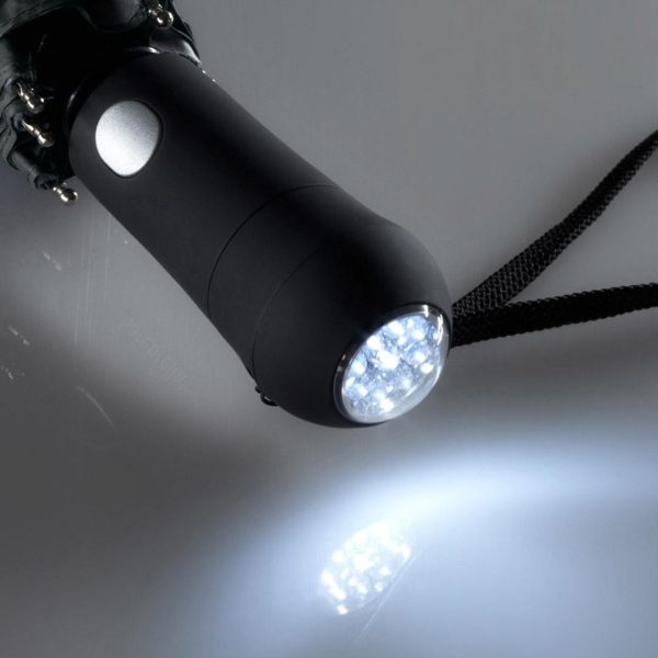 PARASOL FARE® Safebrella® LED 5571 szary - obrazek 4