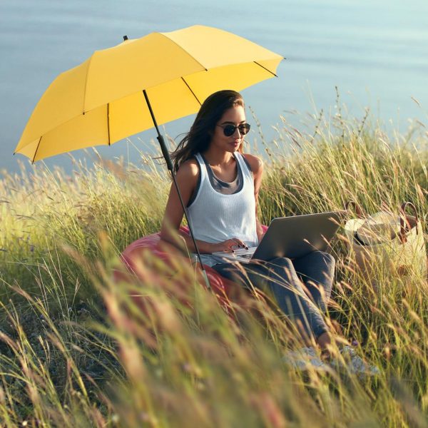 PARASOL PLAŻOWY Z FILTREM UPF 50+ FARE® 6139 szary - obrazek 8