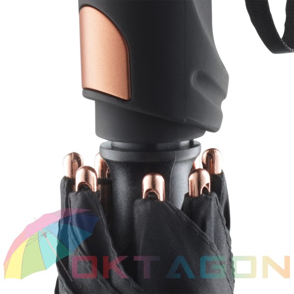 PARASOL FARE® AC Precious 7399 czarny+miedziany - obrazek 6