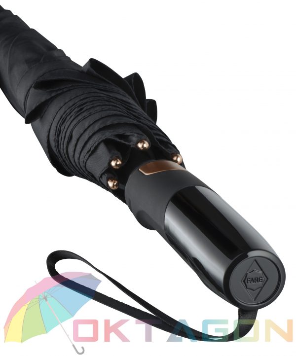 PARASOL FARE® AC Precious 7399 czarny+miedziany - obrazek 4