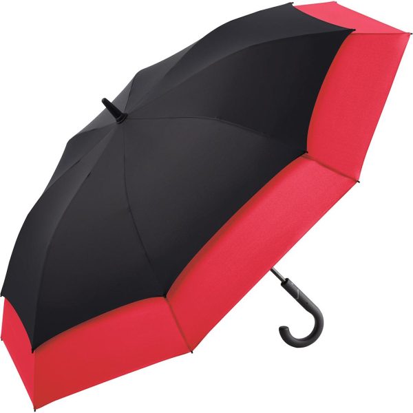Parasol FARE® STRETCH 360 7709 czarno-czerwony